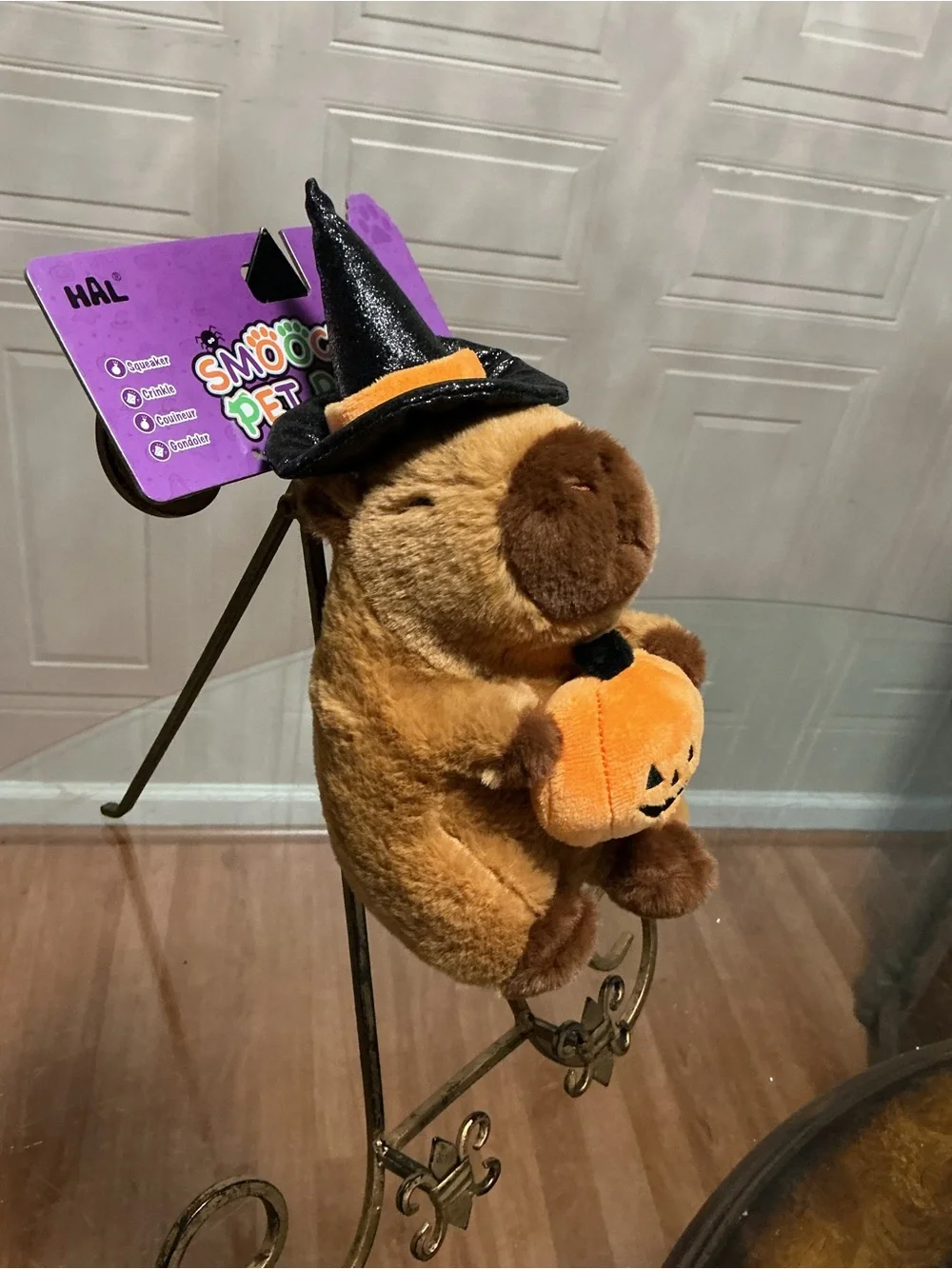 Brand New Halloween Hal Smoochy Very Cute Pet Pals ~ I Giggle Dog Toy. 9.5”